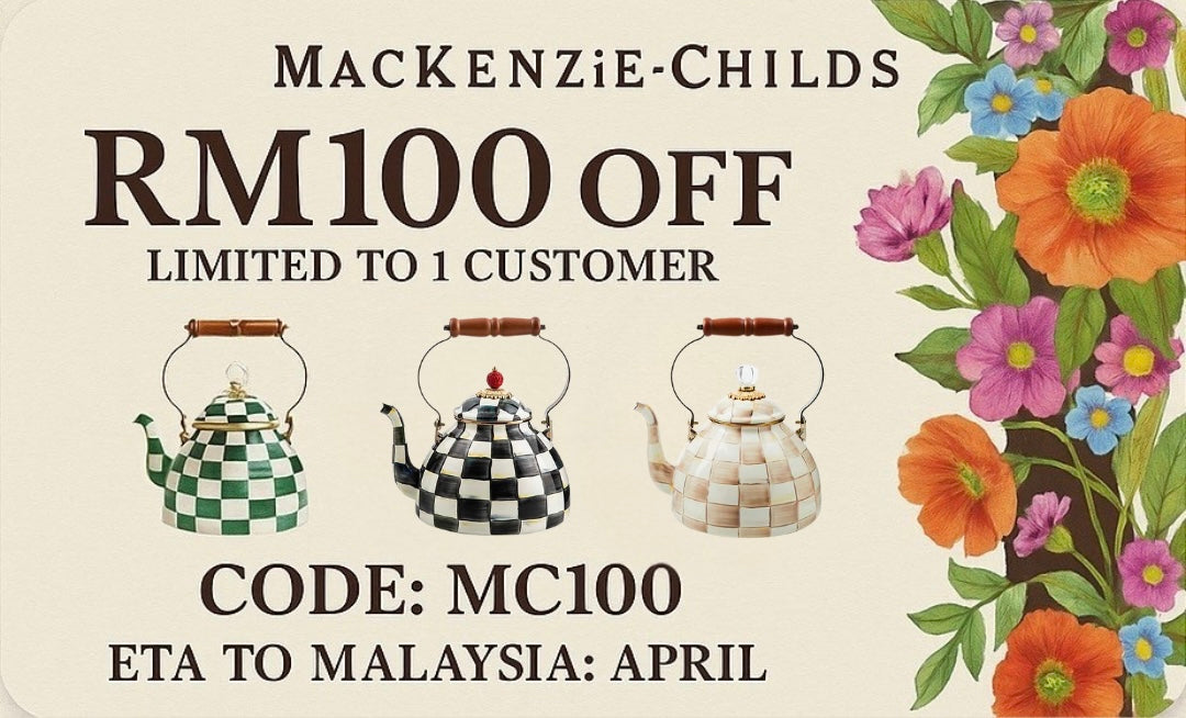 Mackenzie Childs Tea Kettle Sale