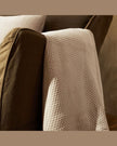 Textured Velvet Blanket Throw