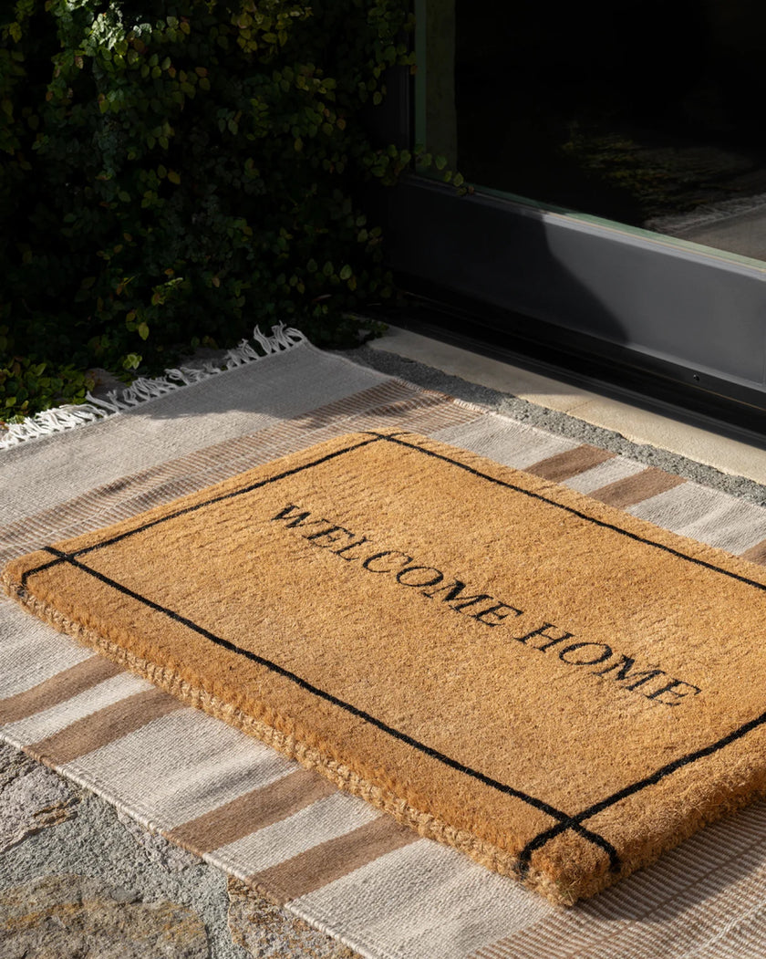 Laura Welcome Home Doormat with Frame