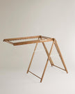 Vertical Metal and Wooden Drying Rack