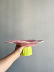 [Imperfect] Pink Camelia Medium Cake Stand