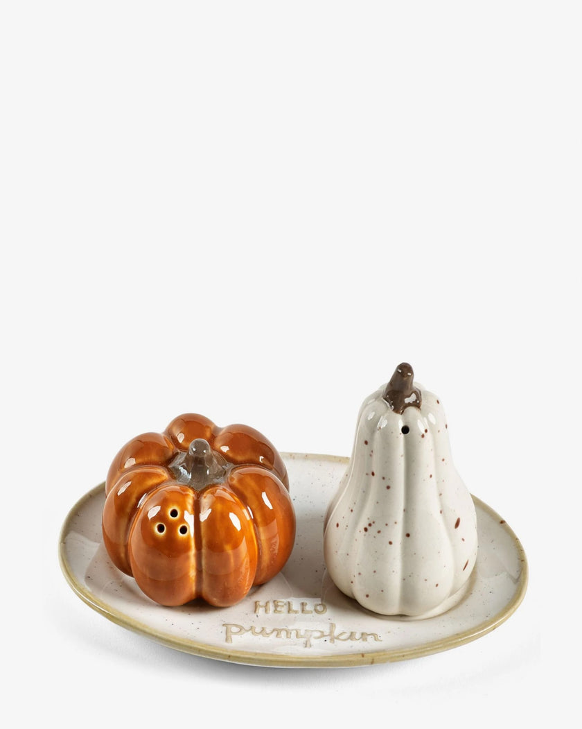 Pumpkin Salt And Pepper Set