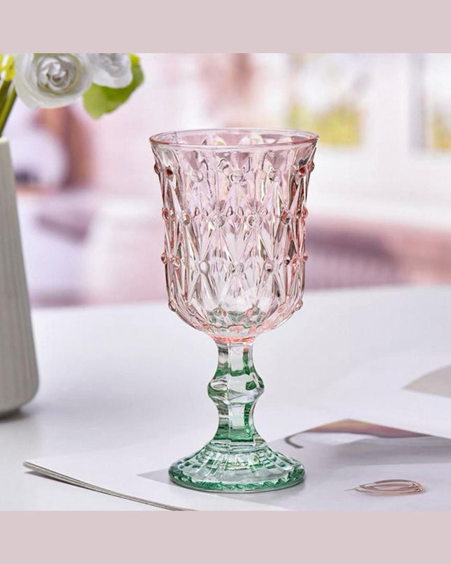 Luxury Coloured Goblet Tall Glasses - 902 Series