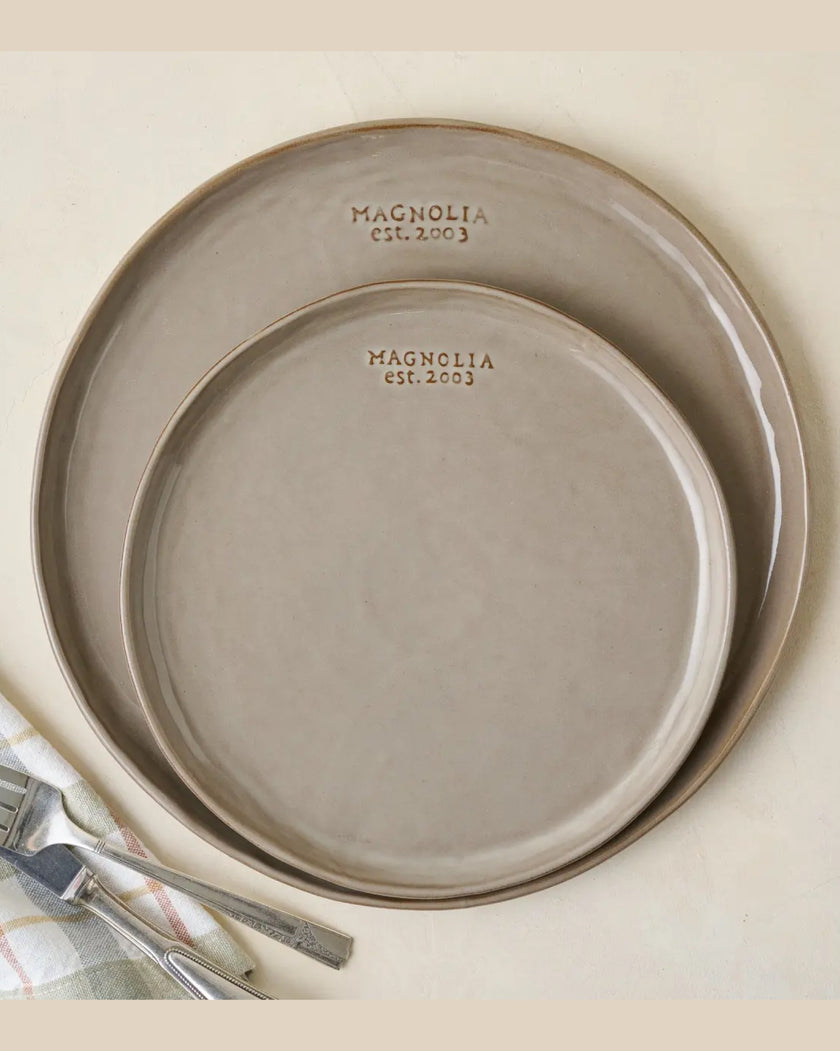 Grey Magnolia Est. Dinnerware Set