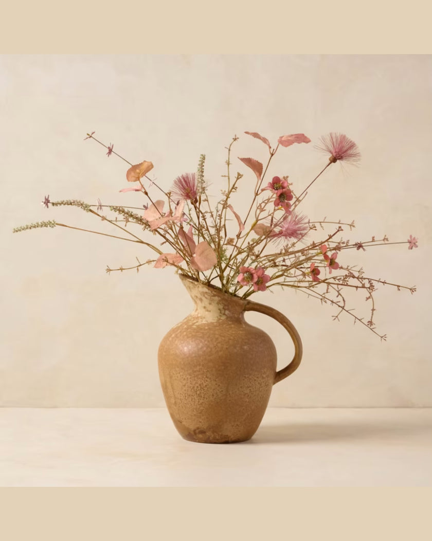 Reactive Glaze Pitcher Vase