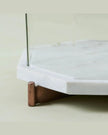 Marble and Copper Cake Stand