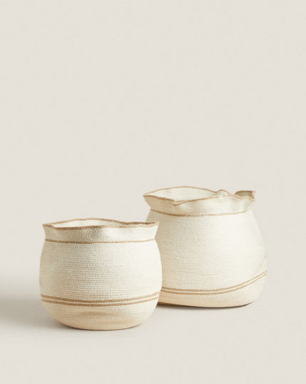 Round Woven Basket (Medium)