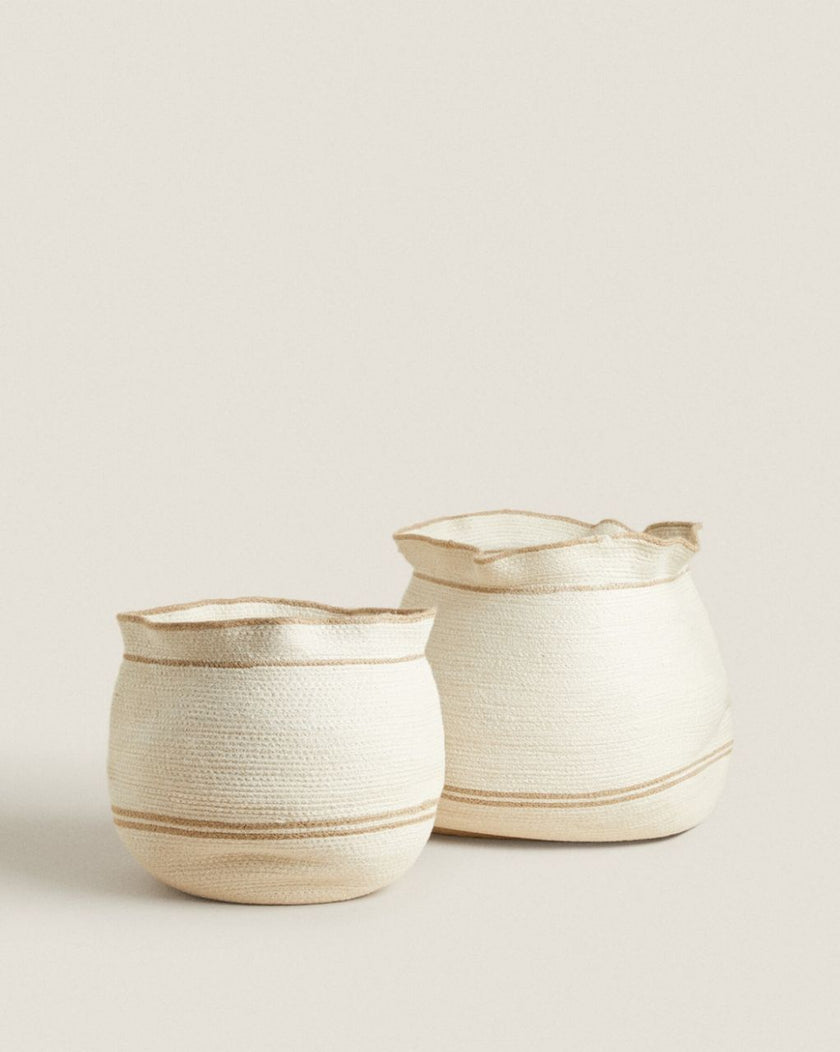 Round Woven Basket (Medium)