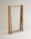 Vertical Metal and Wooden Drying Rack