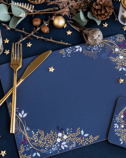 Garland Placemats - Deep Blue