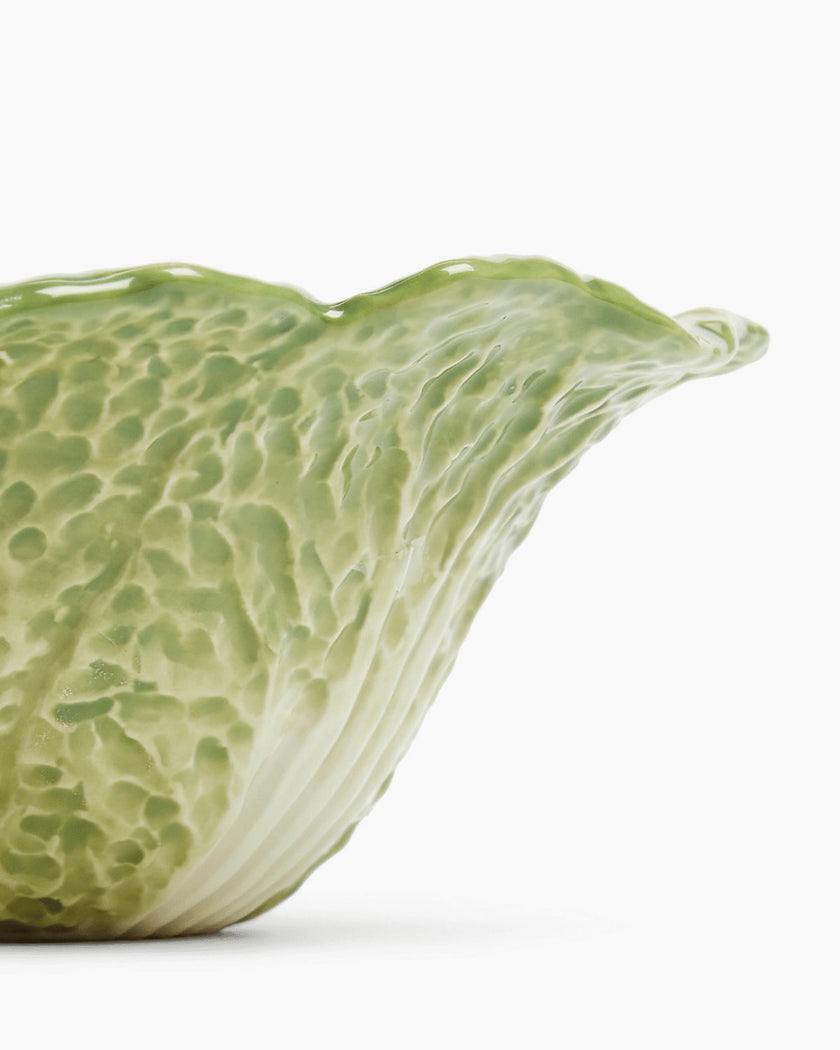 Combo Deal Green & White Cabbage Medium Serving Bowl
