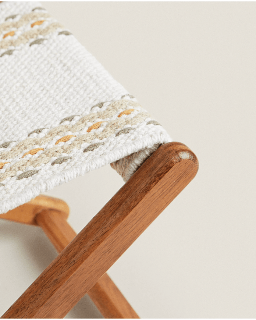 Foldable Wooden Foot Rest