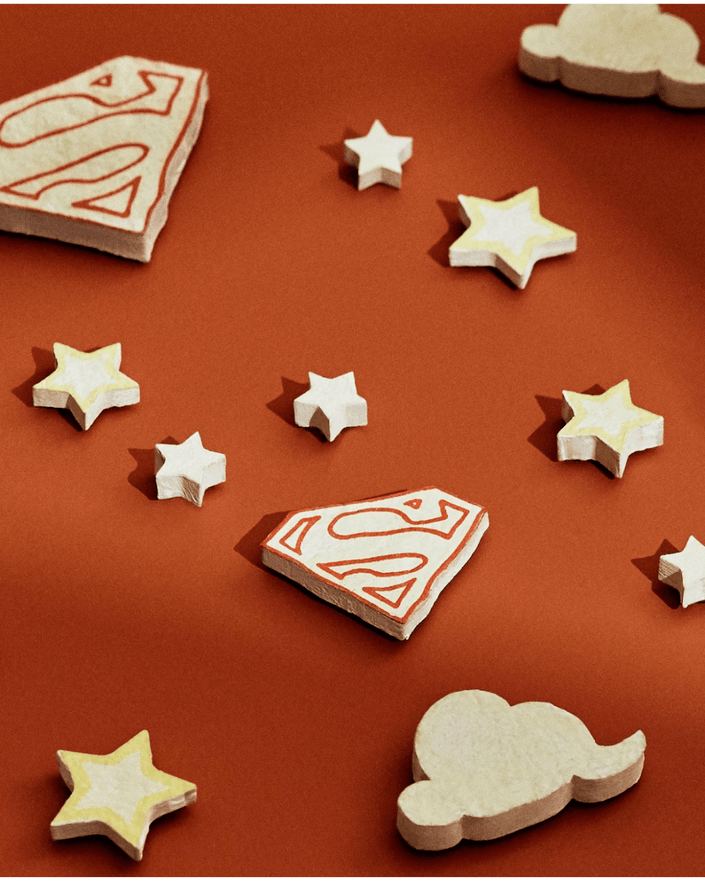Glow in the Dark Superman Stickers