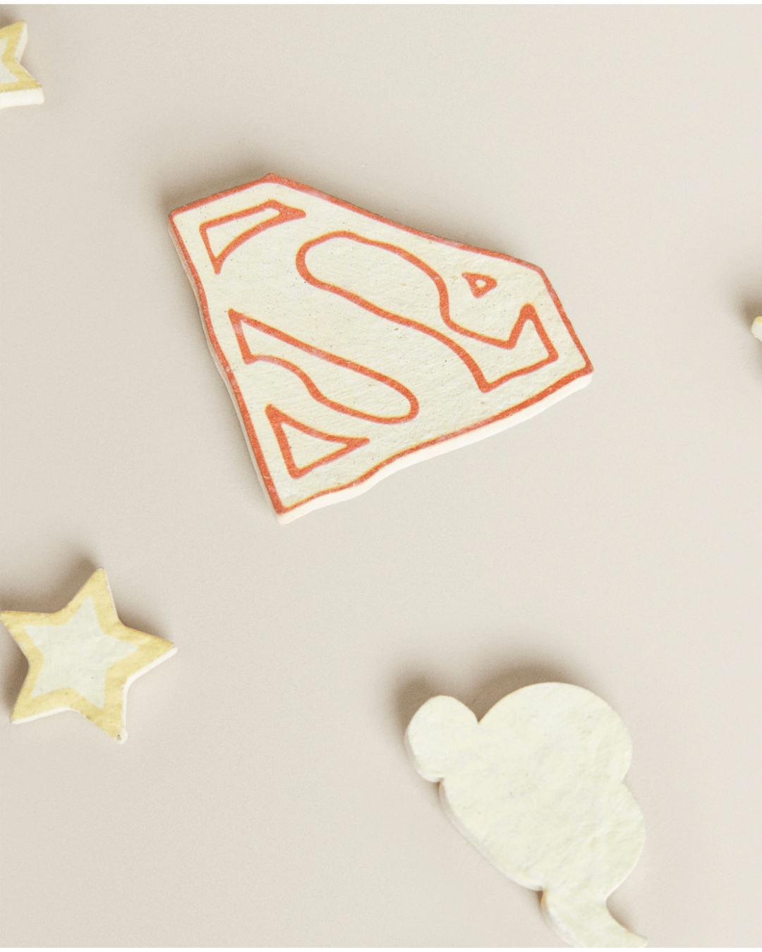 Glow in the Dark Superman Stickers