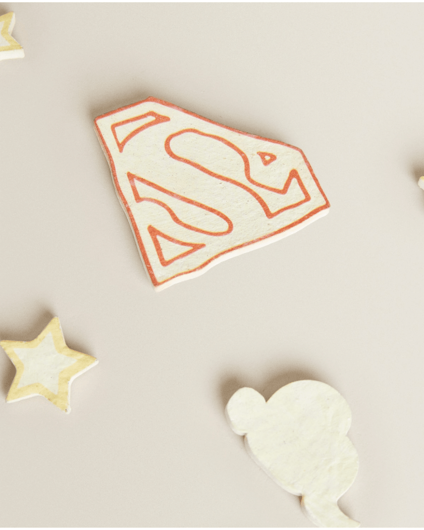 Glow in the Dark Superman Stickers