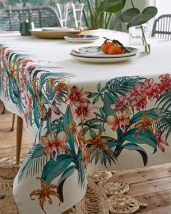 Floral Forest Tablecloth (6-8pax)