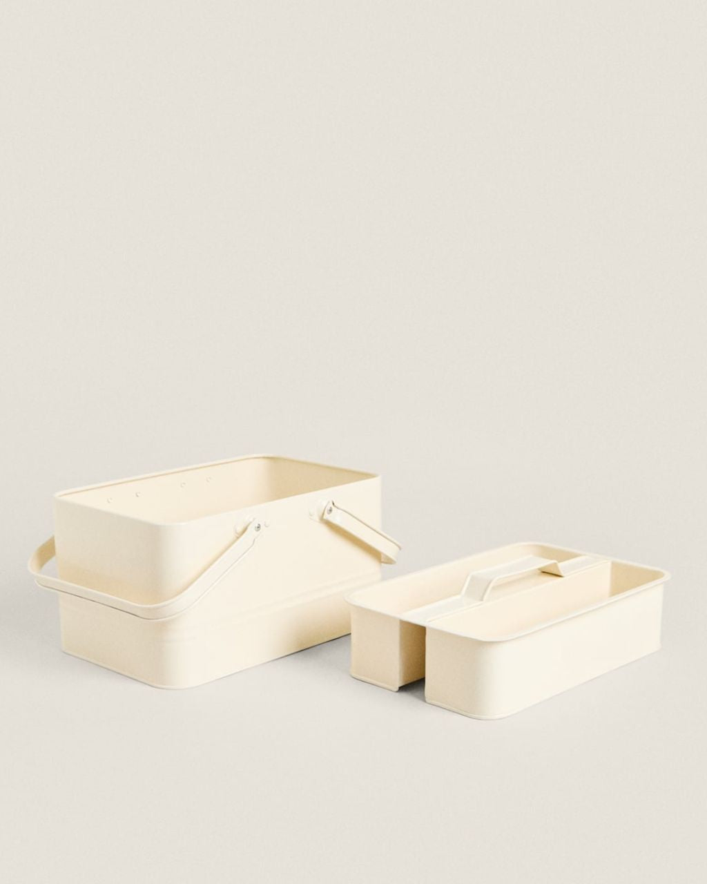 Two Tier Lacquered Cleaning Storage Bucket