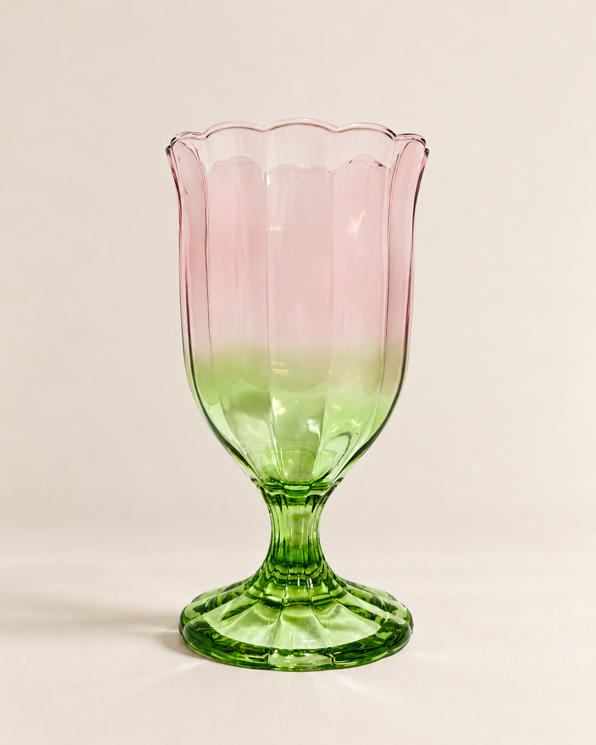 Veloura Tulip Goblet Glass