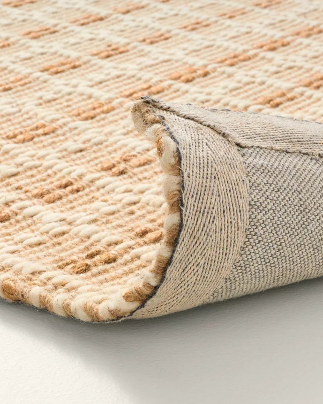 Box Grid Rectangular Handmade Woven Runner Rug (213cm x 73cm)