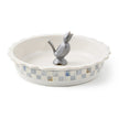 Sterling Check Everyday Pie Plate with Pie Bird 27cm