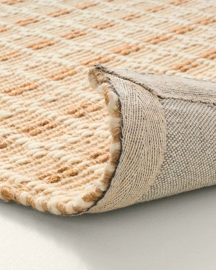 Box Grid Rectangular Handmade Woven Runner Rug (213cm x 73cm)