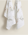 Bird Design Tea Towels Set of 2