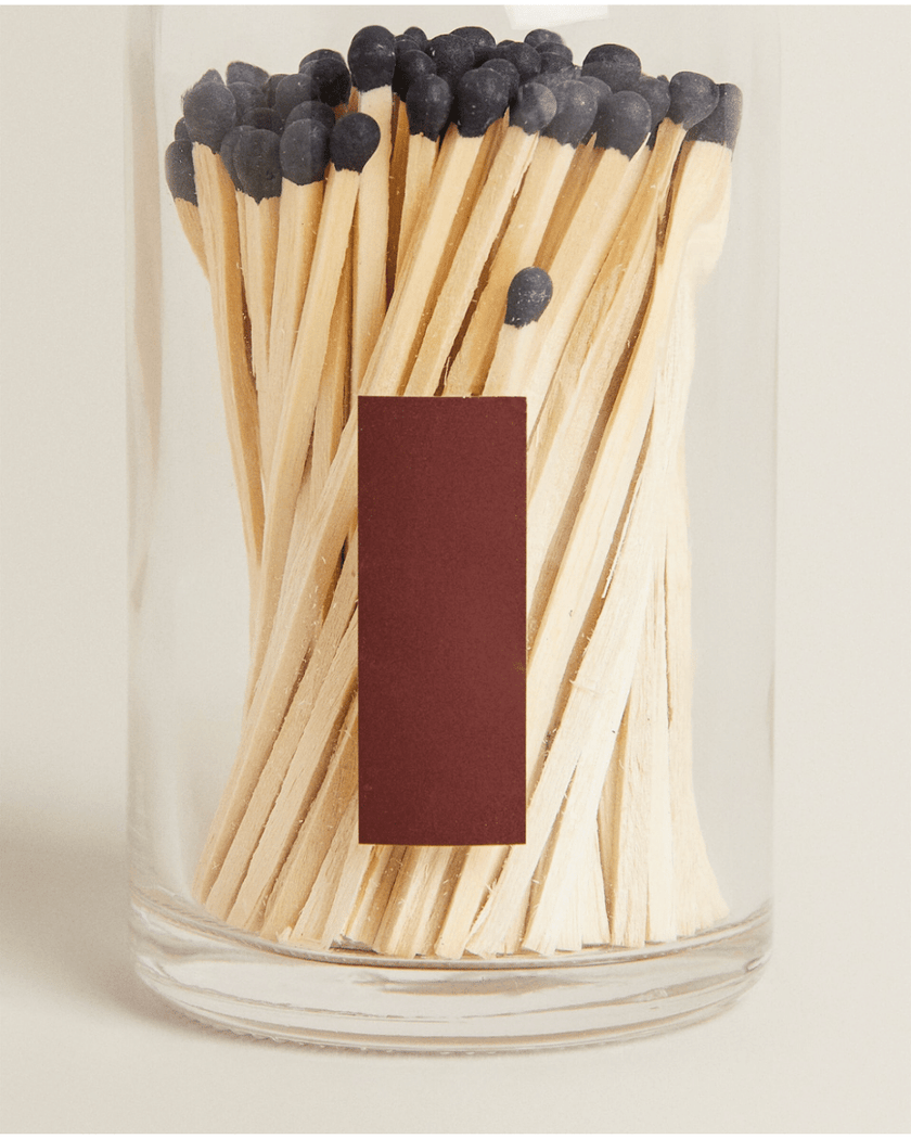 100 Matches in Glass Jar