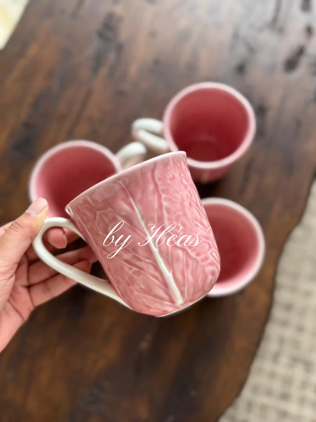 Pink Cabbage Mug 450ml