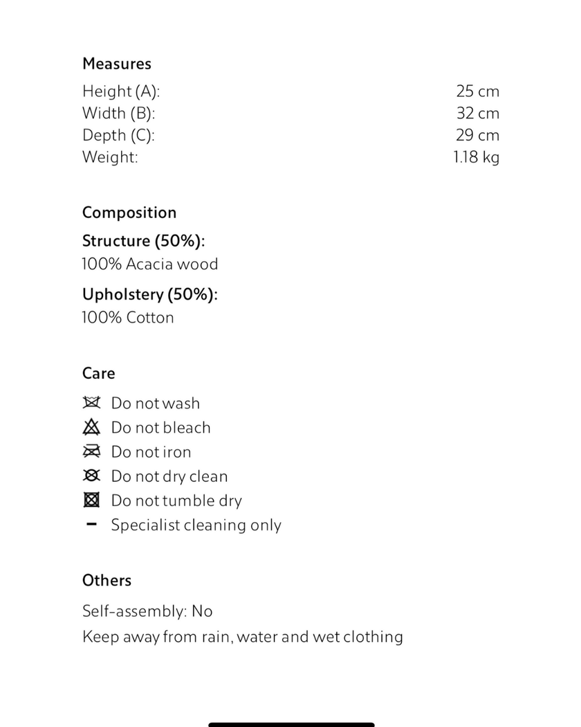 Foldable Wooden Foot Rest