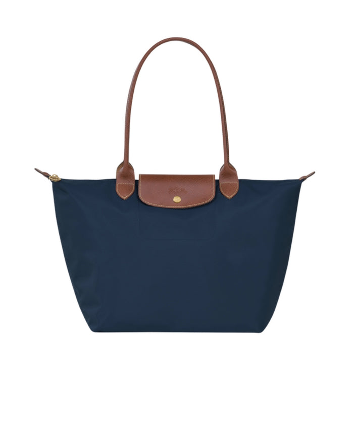 Le Pliage Classic Long Handle in Navy (Medium / Large)