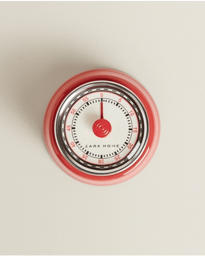 Retro Magnetic Timer (red)