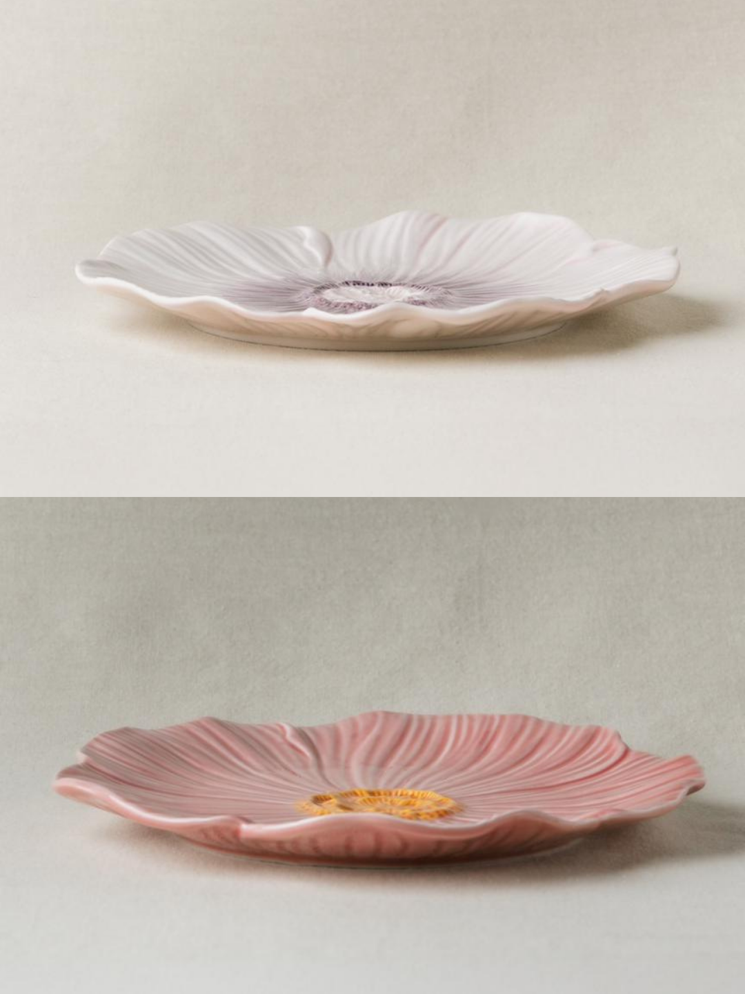 Pastel Floral Dinner Plate 25cm (MIX COLOURS)