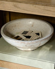 Rustic Cream Accent Bowl