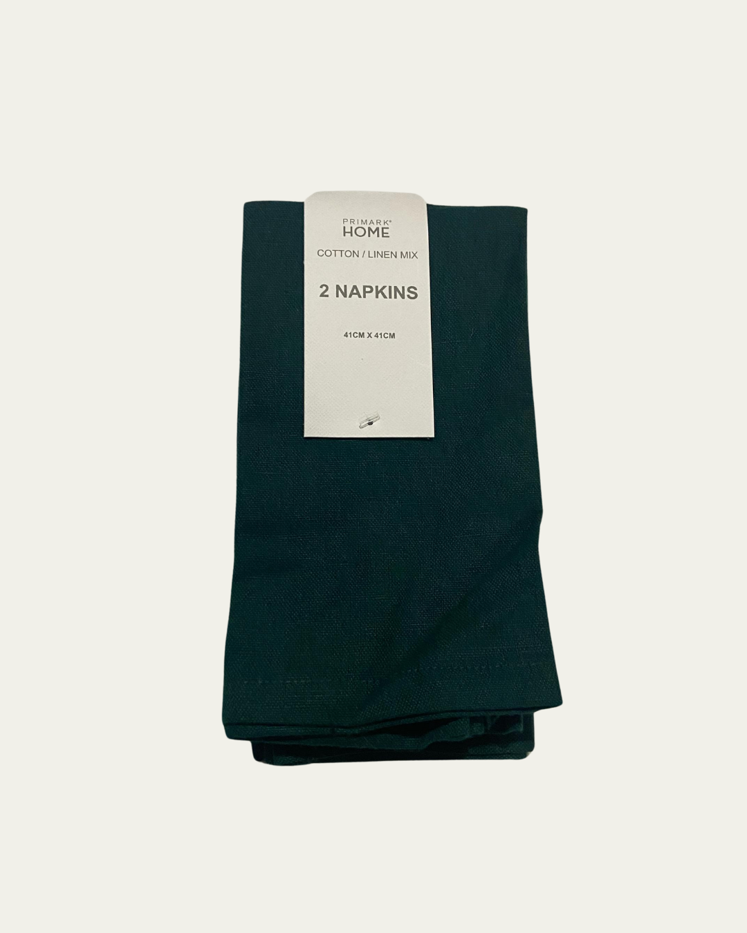 Napkin Set of 8 in Dark Green (41 cm x 41 cm)