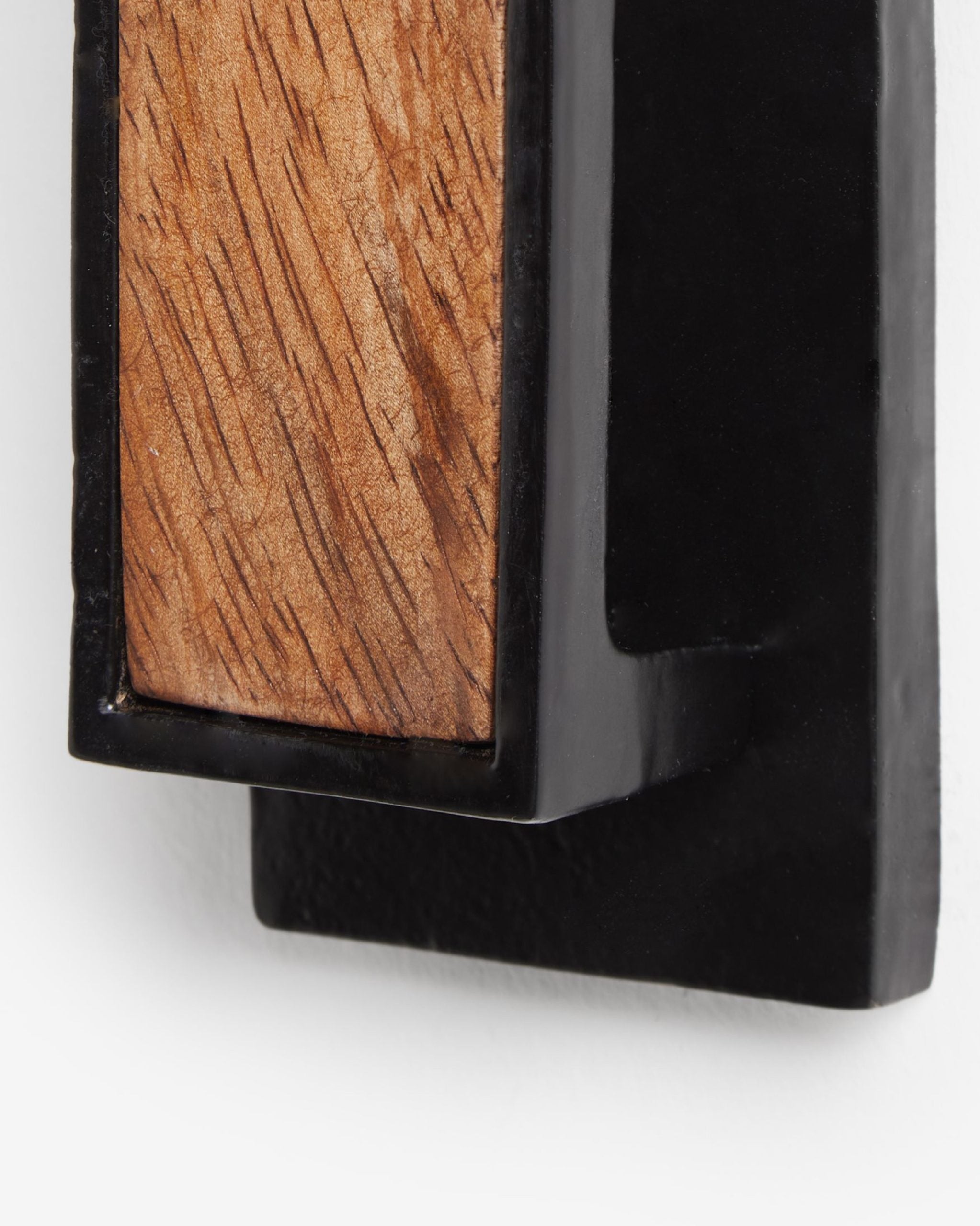 Classic Wooden & Metal Door Knocker