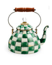 Emerald Check Tea Kettle