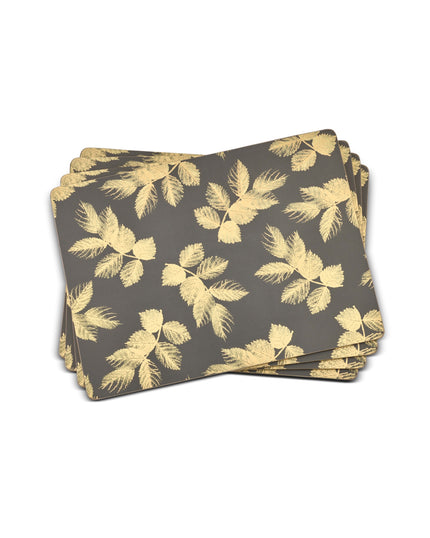 Garland Placemats Set of 8- Dark Grey