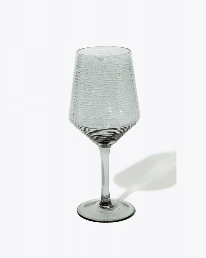 Grey Tall Glass Set of 6 or 8