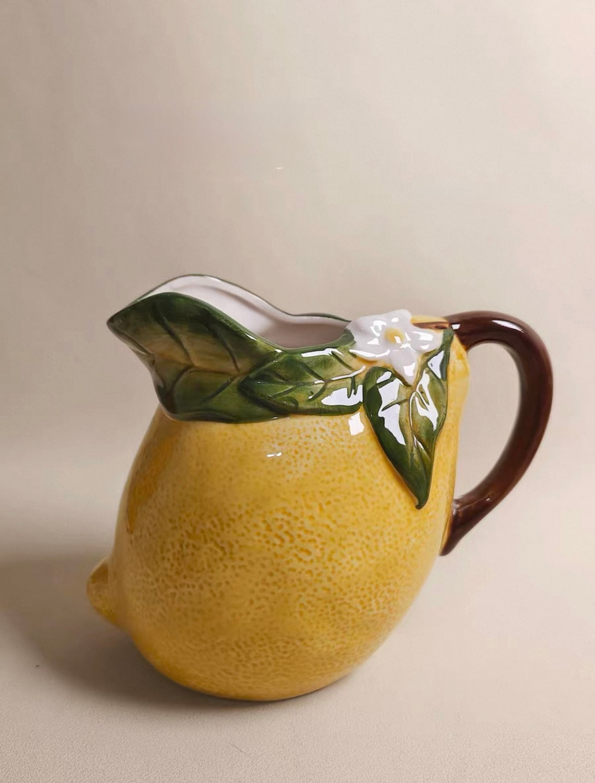 Lemon Medium Pitcher Jug