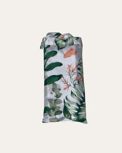 Floral Forest Shower Curtain with 12 Hooks (180 cm x 185 cm)