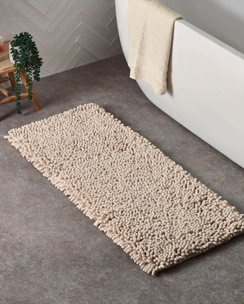 Super Plush Bobble Bath Mat