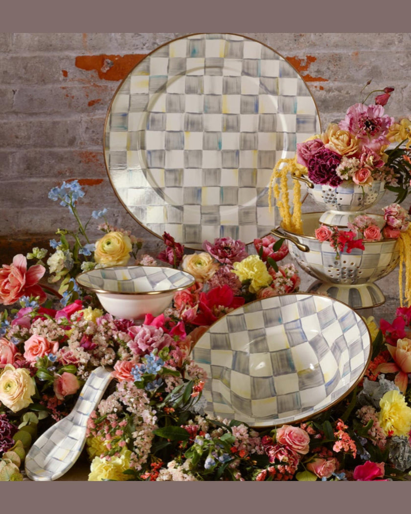 Sterling Check Small Colander