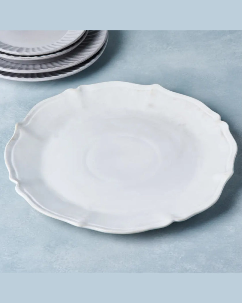 Rosa Large Scallop Platter (Round)