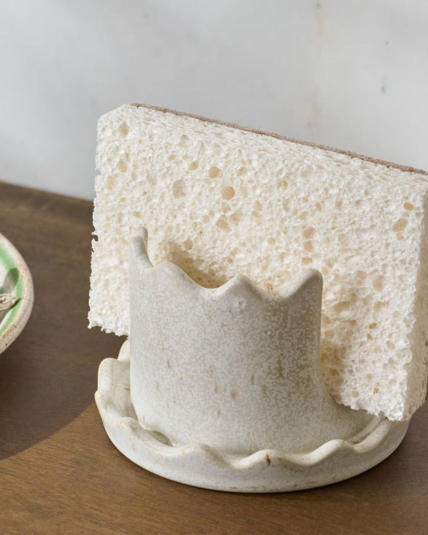 French White Sponge Keeper
