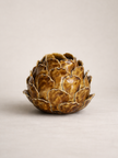 Caramel Brown Artichoke Tealight Holder