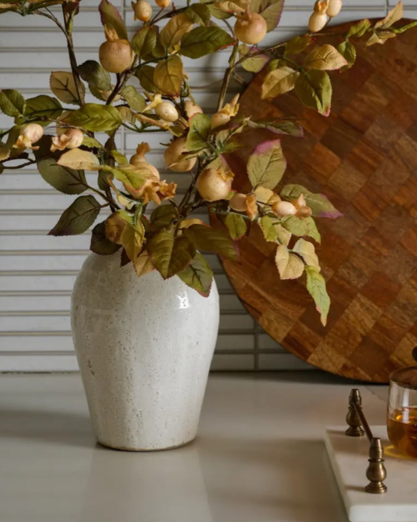 Marie Distressed Crackle Vase