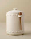 Emilie French White Canister + Scoop