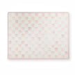 Rosy Check Glass Cutting Boards, Set Of 2