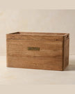 Antiqued Wood Storage Box