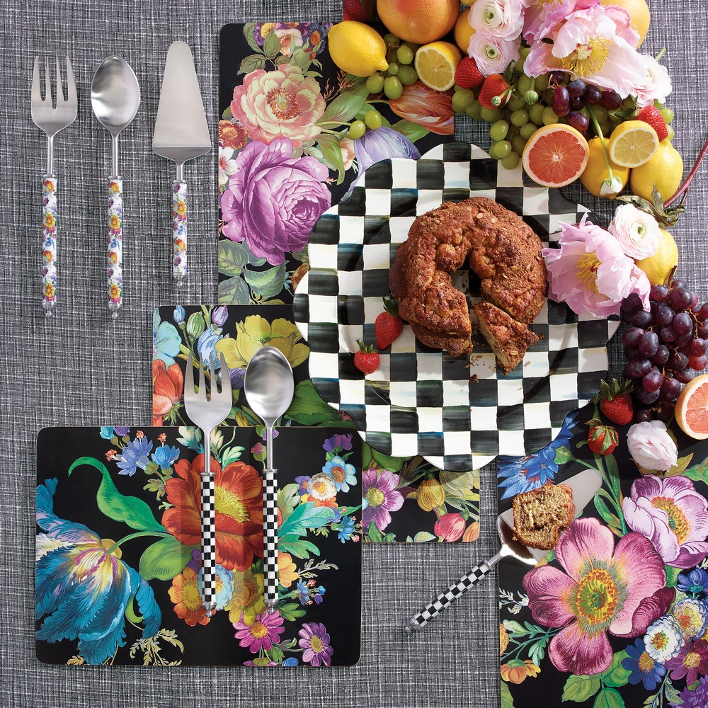 Courtly Check Supper Club Salad Serving Set